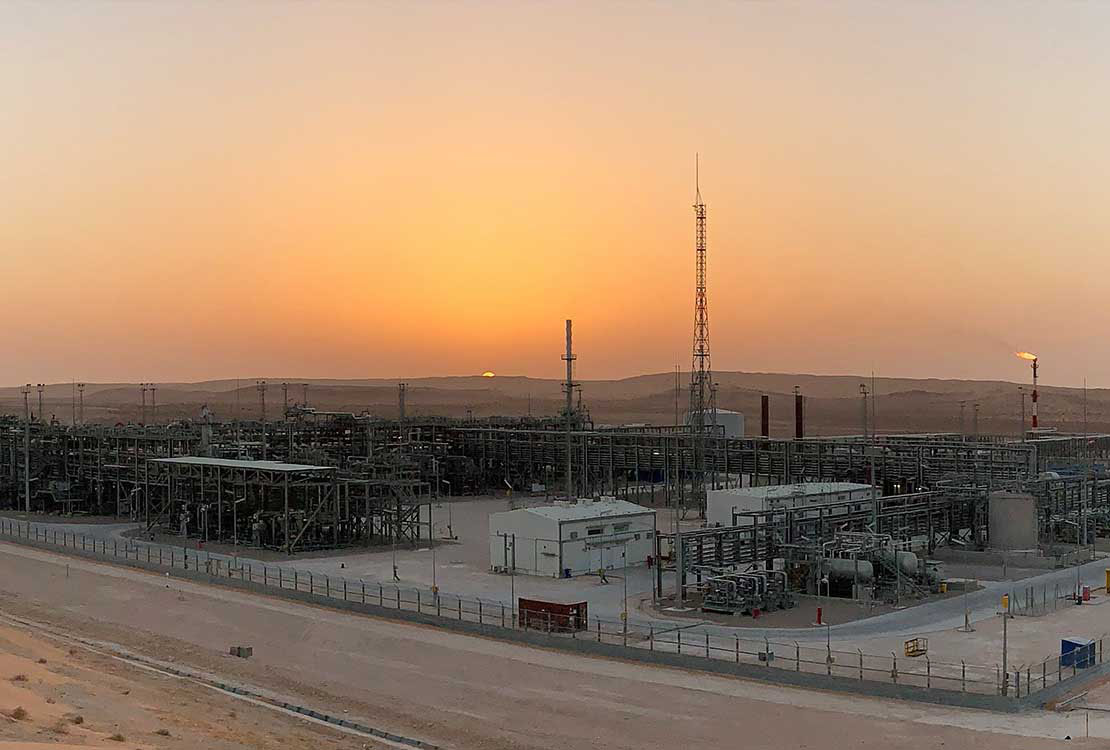 Portrait of Gas Plant