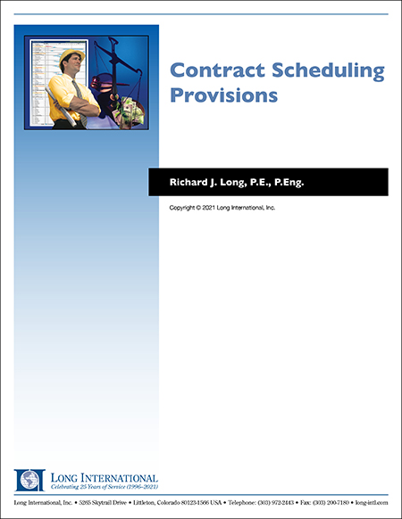 Contract Scheduling Provisions