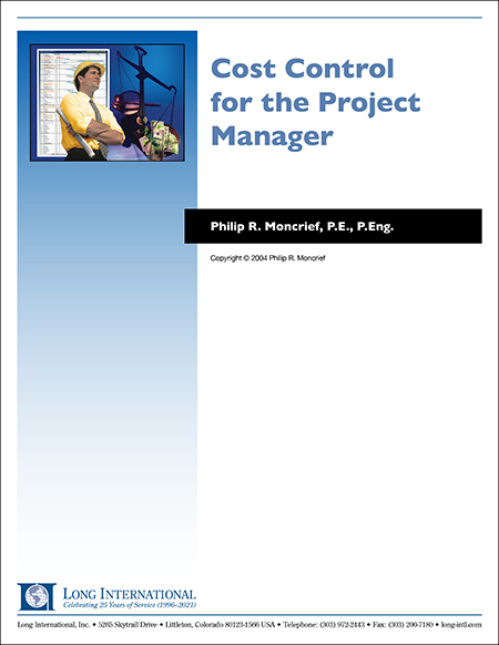 Cost Control for the Project Manager