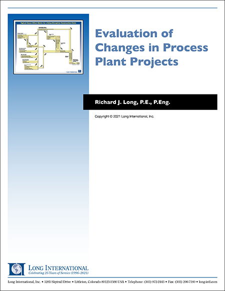Evaluation of Changes in Process Plant Projects