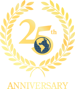 Long International 25th Anniversary Logo