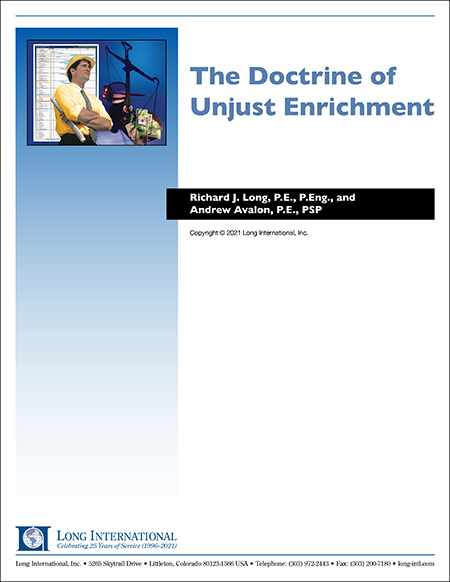 The Doctrine of Unjust Enrichment