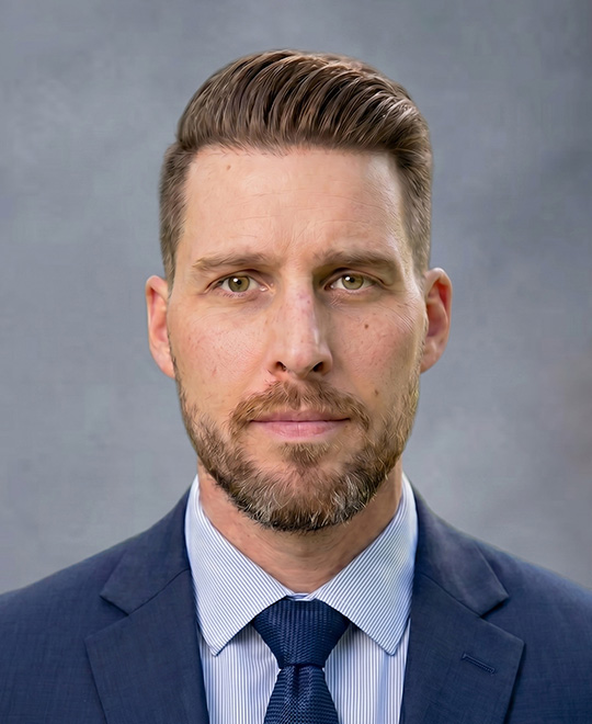 Portrait of Alex Bachowski, P.E., PMP, PSP