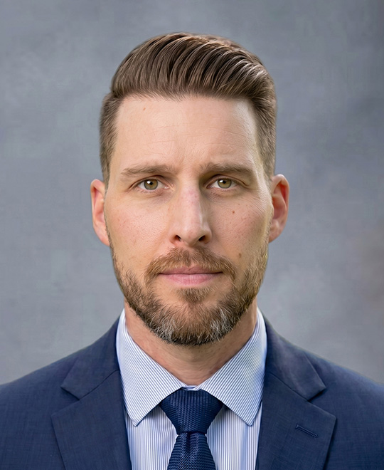 Portrait of Alex Bachowski, P.E., PMP, PSP